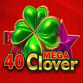 Official Slots logo: 40 Mega Clover by Amusnet Interactive at Westace Casino