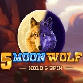 5 Moon Wolf logo – Slots by Apparat Gaming at Westace Casino