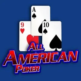 All American Poker slot logo by RTG (Reel Time Gaming) at Westace Casino