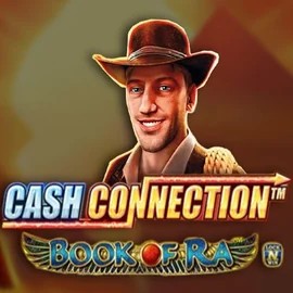 Cash Connection Book Of Ra by Novomatic, showcased at west-ace.eu – game logo