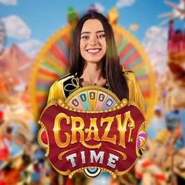 Crazy Time logo by Evolution Westace Casino