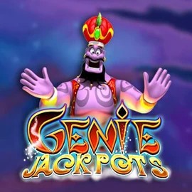 Jackpots logo of Genie Jackpots from Blueprint Gaming at Westace Casino
