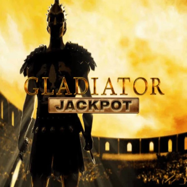 Gladiator Jackpot slot logo by Playtech at Westace Casino