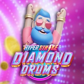 Official Slots logo: Hyper Strike Diamond Drums by Gameburger Studios at Westace Casino