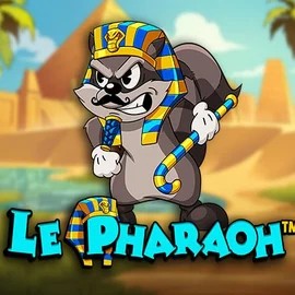 Le Pharaoh slot logo by Hacksaw Gaming at Westace Casino