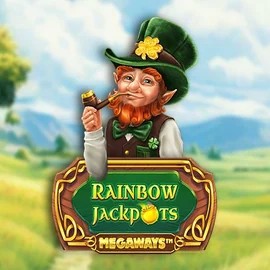 Rainbow Jackpots Megaways logo by Red Tiger Gaming at Westace Casino