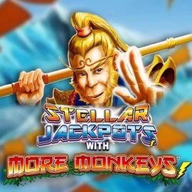 Enjoy Stellar Jackpots with More Monkeys by Lightning Box Game – logo hosted on west-ace.eu