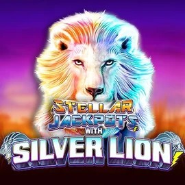Stellar Jackpots with Silver Lion game by Lightning Box Game – logo hosted on Westace Casino