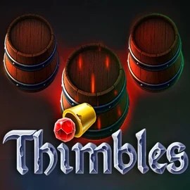 Thimbles logo by Evoplay at Westace Casino