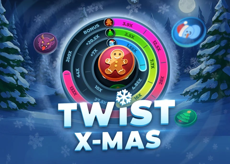 Twist X-mas slot visual from InOut available on west-ace.eu